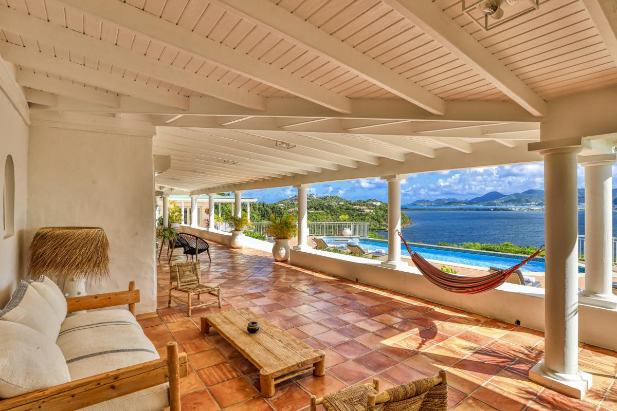 A louer villa 3 chambre Terres Basses Saint Martin_ Terrasse - 6